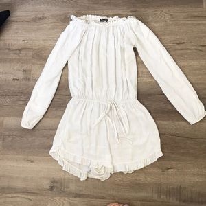 Brand Melville white romper